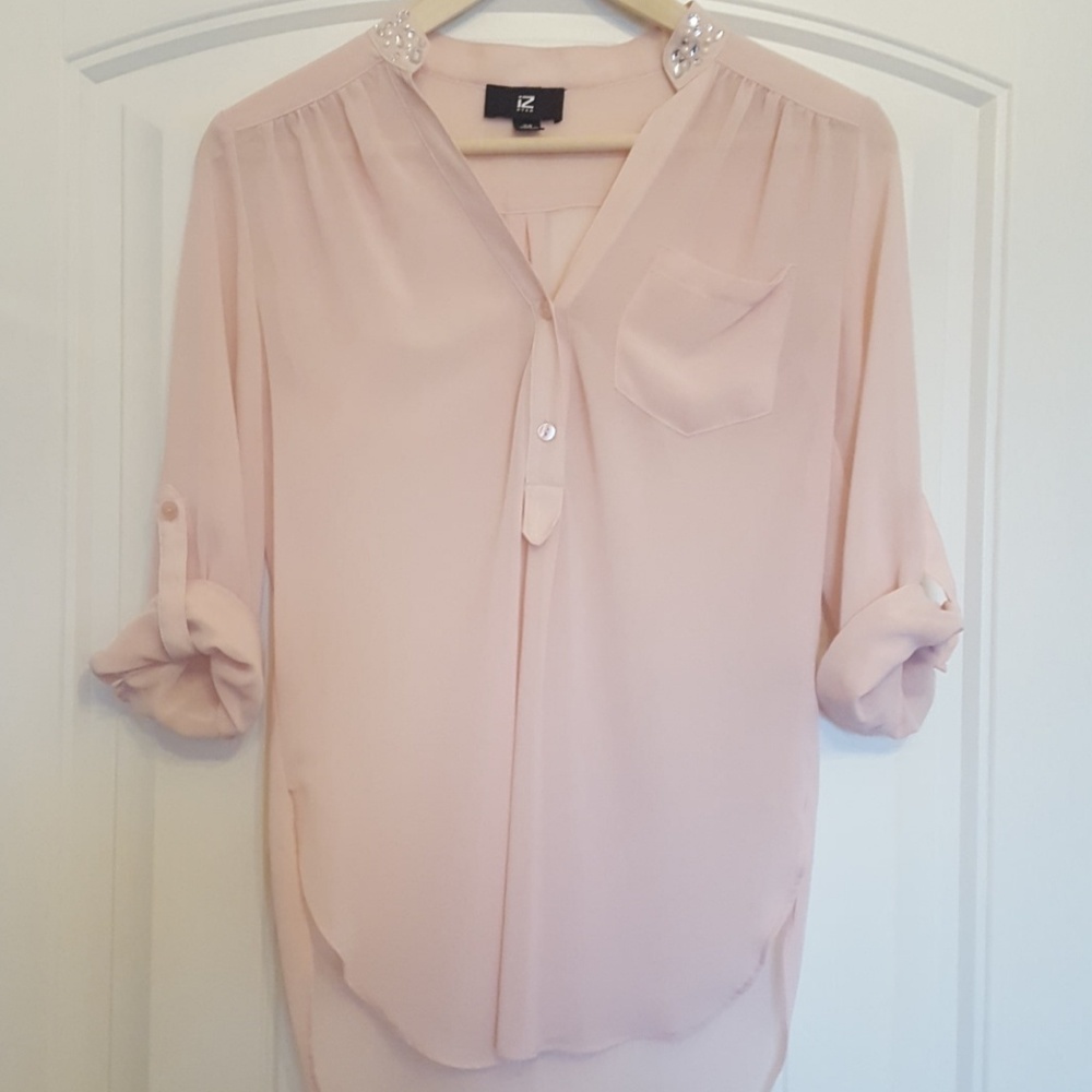 Junior's blush top see through